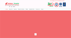 Desktop Screenshot of jabalpurhospital.com